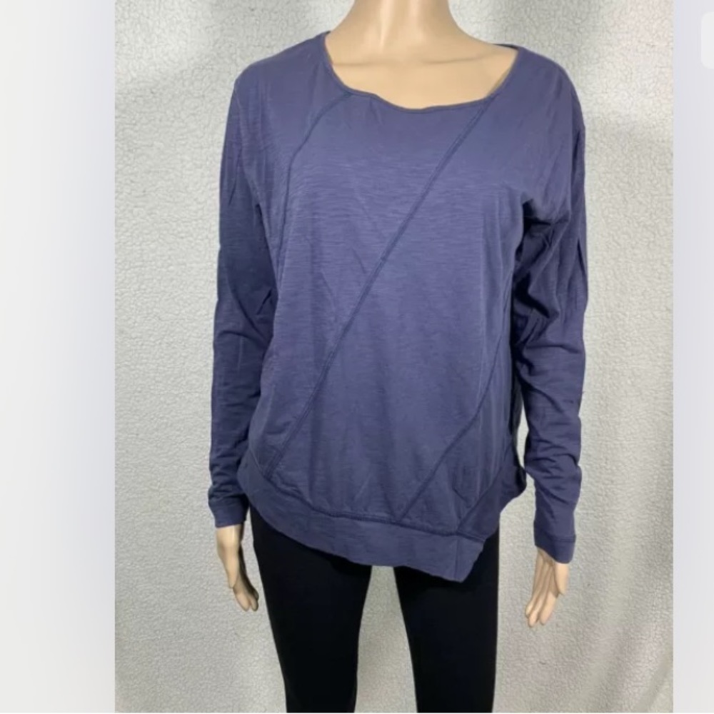 Lisa Todd panel play asymmetrical top